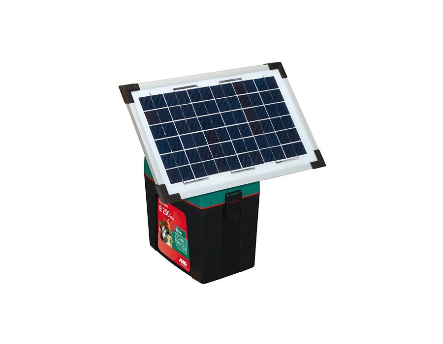 PANNEAU SOLAIRE 5W pour électrificateur à batterie de clôture équitation  AKO